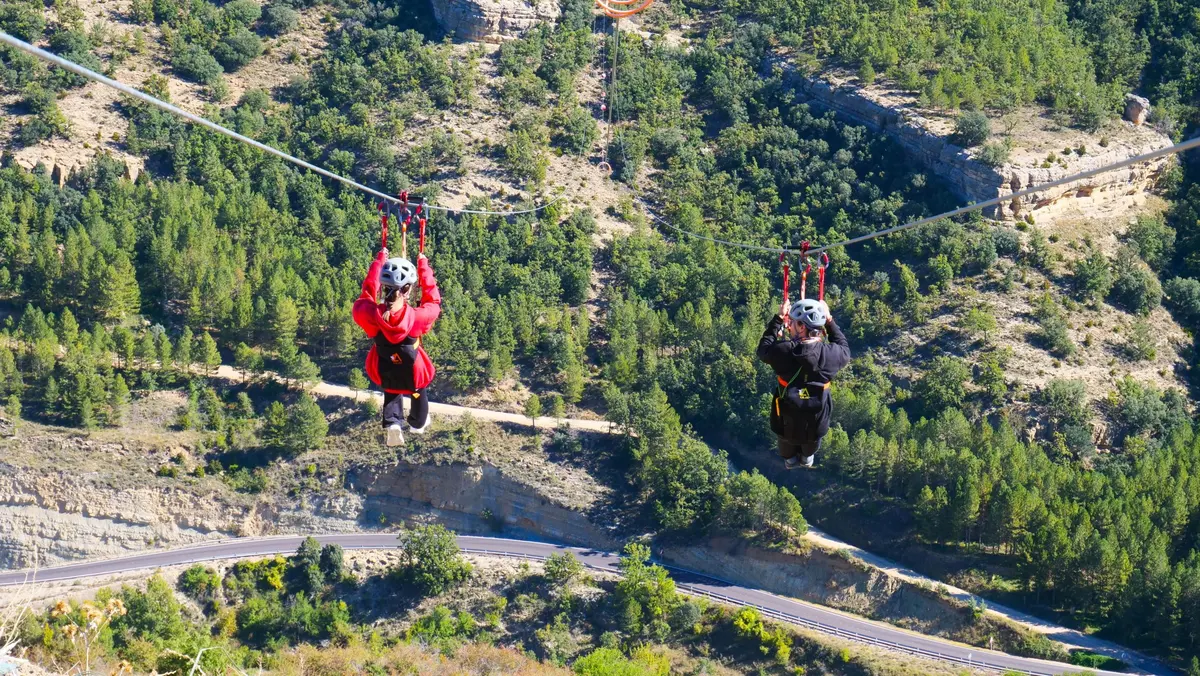 Deportes de aventura al aire libre en Teruel