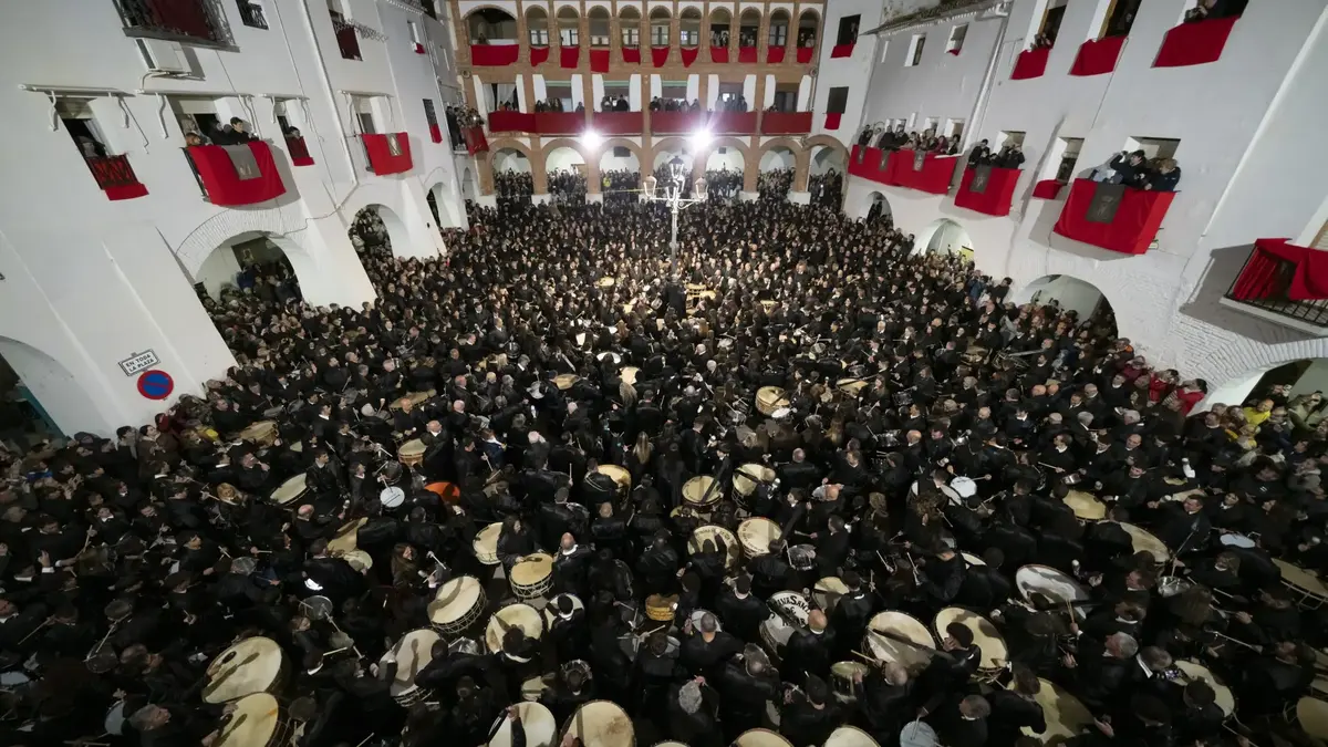 Tambores de Híjar en Semana Santa, Bajo Martín Teruel