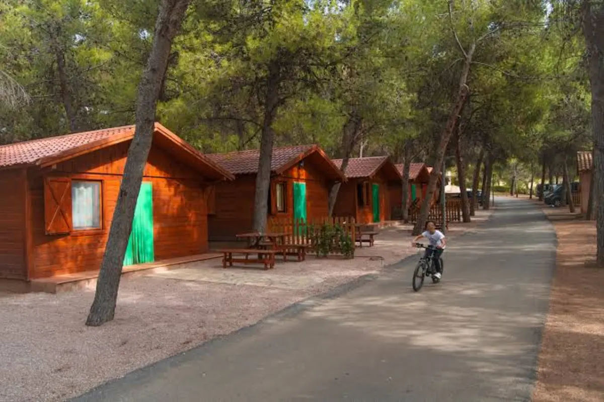 Bungalow en camping de Teruel