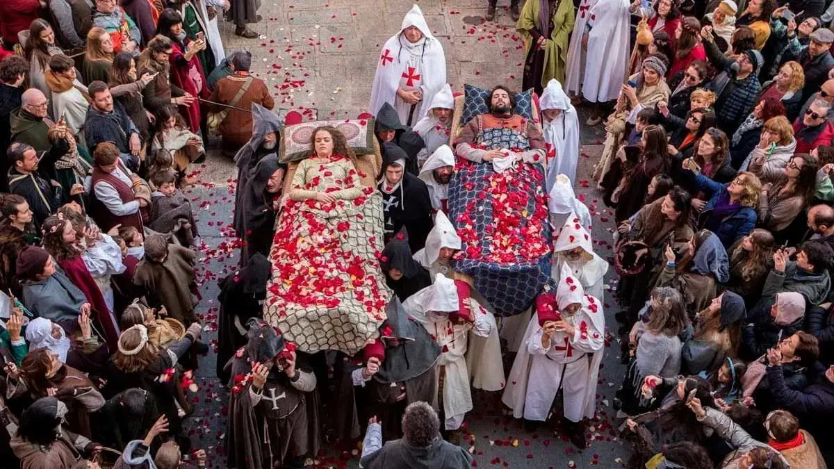 Desfile medieval en las Bodas de Isabel de Segura en Teruel