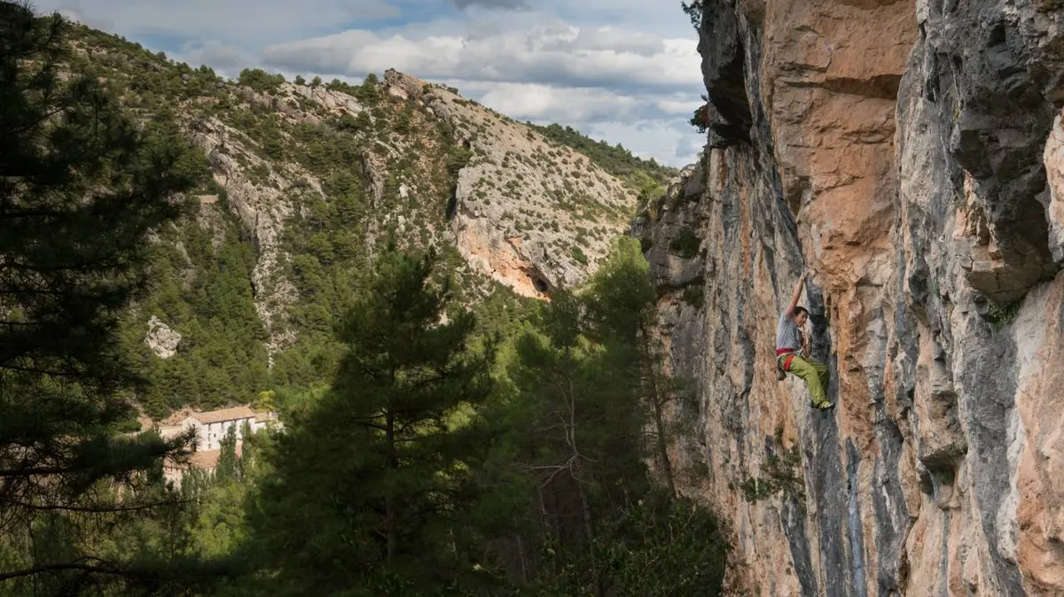 Escalada en roca en Teruel