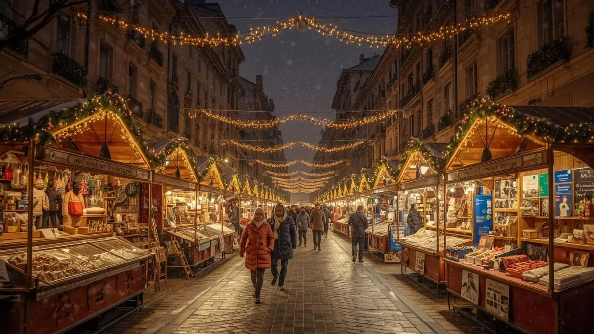 Mercado de Navidad en Teruel