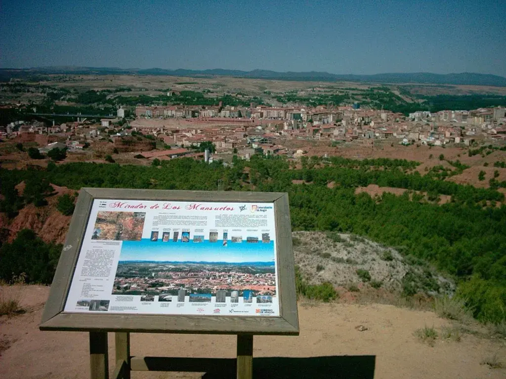 Vista romántica desde el mirador de Teruel