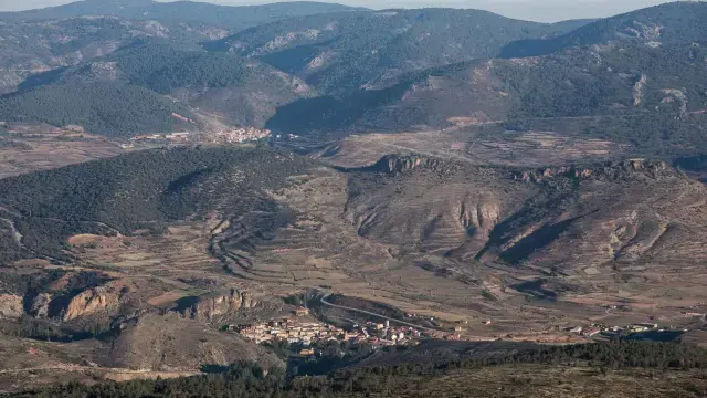 Panorámica desde la cumbre del Pico Javalambre