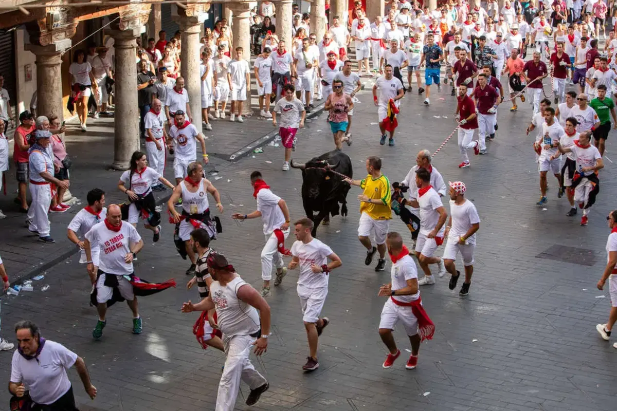Vaquillas en las fiestas de Teruel