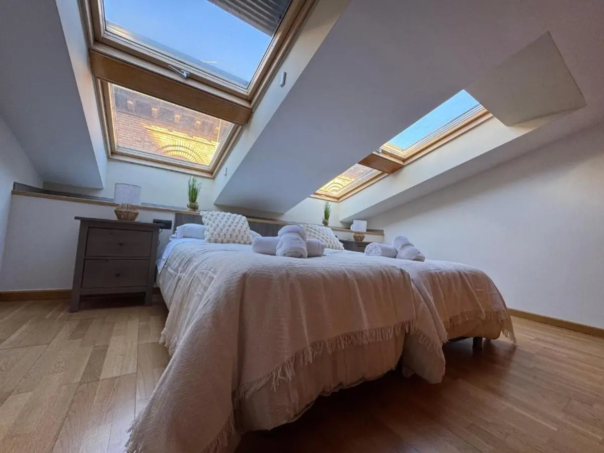 Vistas desde un apartamento en Teruel